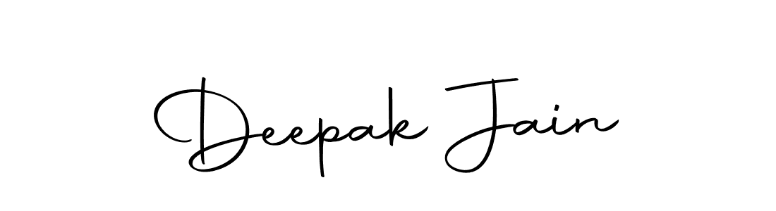 Create a beautiful signature design for name Deepak Jain. With this signature (Autography-DOLnW) fonts, you can make a handwritten signature for free. Deepak Jain signature style 10 images and pictures png