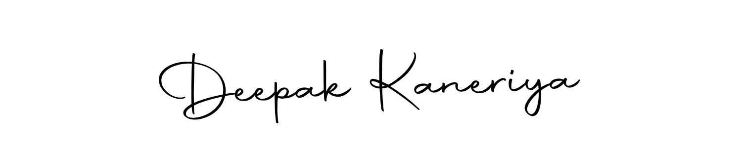 Use a signature maker to create a handwritten signature online. With this signature software, you can design (Autography-DOLnW) your own signature for name Deepak Kaneriya. Deepak Kaneriya signature style 10 images and pictures png