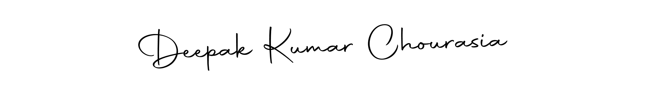 How to make Deepak Kumar Chourasia name signature. Use Autography-DOLnW style for creating short signs online. This is the latest handwritten sign. Deepak Kumar Chourasia signature style 10 images and pictures png