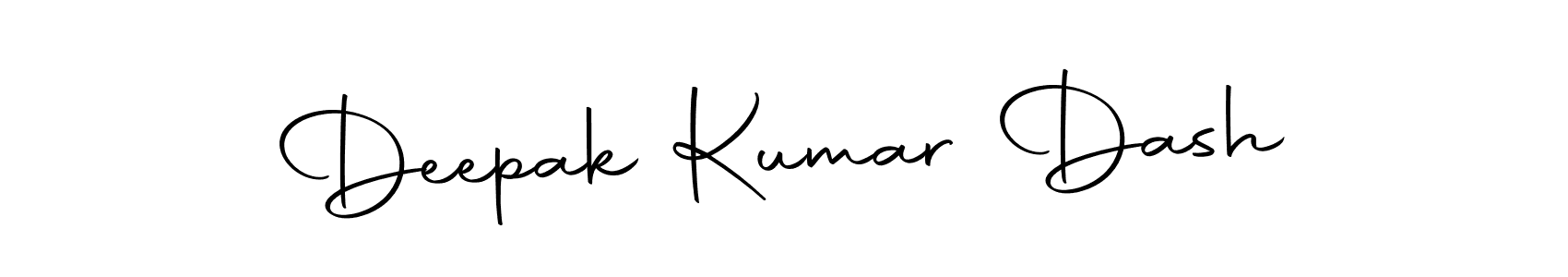 Also we have Deepak Kumar Dash name is the best signature style. Create professional handwritten signature collection using Autography-DOLnW autograph style. Deepak Kumar Dash signature style 10 images and pictures png