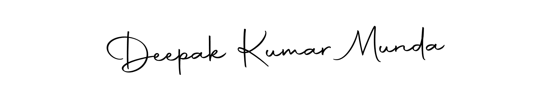 Also we have Deepak Kumar Munda name is the best signature style. Create professional handwritten signature collection using Autography-DOLnW autograph style. Deepak Kumar Munda signature style 10 images and pictures png