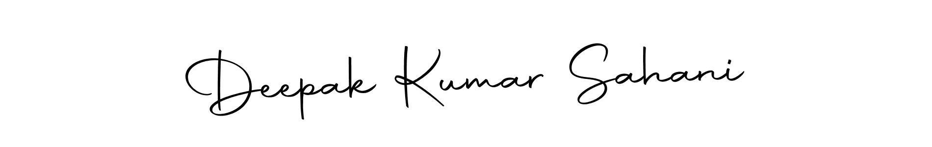 Make a beautiful signature design for name Deepak Kumar Sahani. Use this online signature maker to create a handwritten signature for free. Deepak Kumar Sahani signature style 10 images and pictures png