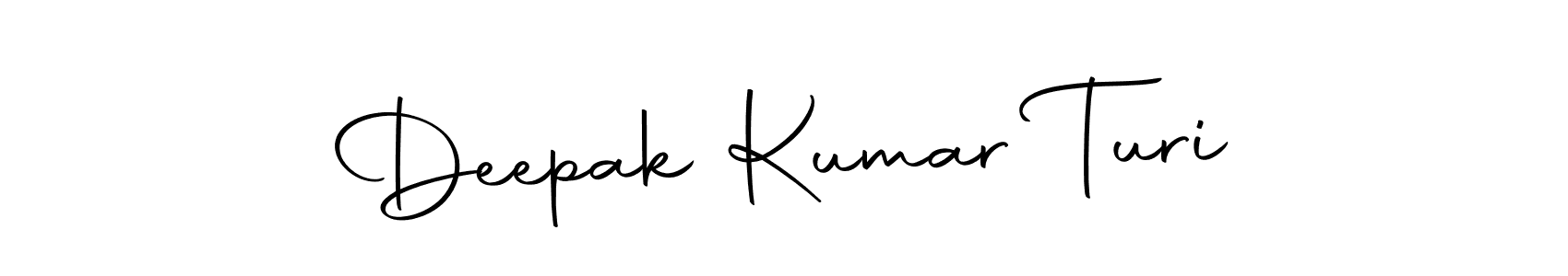 The best way (Autography-DOLnW) to make a short signature is to pick only two or three words in your name. The name Deepak Kumar Turi include a total of six letters. For converting this name. Deepak Kumar Turi signature style 10 images and pictures png