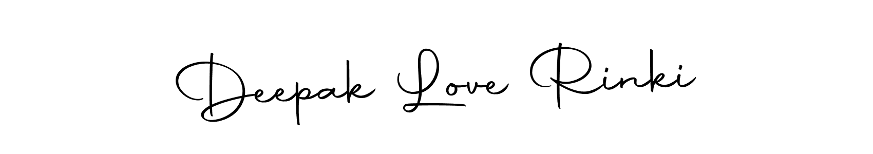 Make a beautiful signature design for name Deepak Love Rinki. With this signature (Autography-DOLnW) style, you can create a handwritten signature for free. Deepak Love Rinki signature style 10 images and pictures png