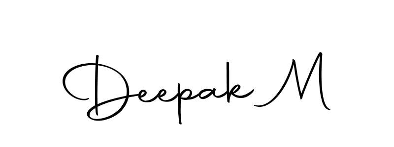 if you are searching for the best signature style for your name Deepak M. so please give up your signature search. here we have designed multiple signature styles  using Autography-DOLnW. Deepak M signature style 10 images and pictures png