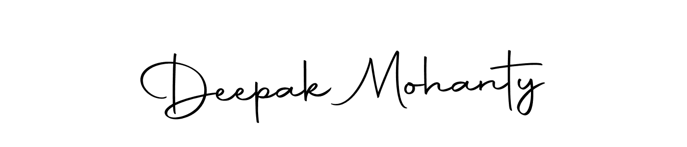 Design your own signature with our free online signature maker. With this signature software, you can create a handwritten (Autography-DOLnW) signature for name Deepak Mohanty. Deepak Mohanty signature style 10 images and pictures png