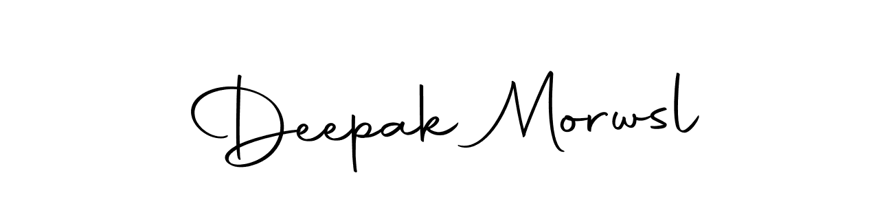 It looks lik you need a new signature style for name Deepak Morwsl. Design unique handwritten (Autography-DOLnW) signature with our free signature maker in just a few clicks. Deepak Morwsl signature style 10 images and pictures png