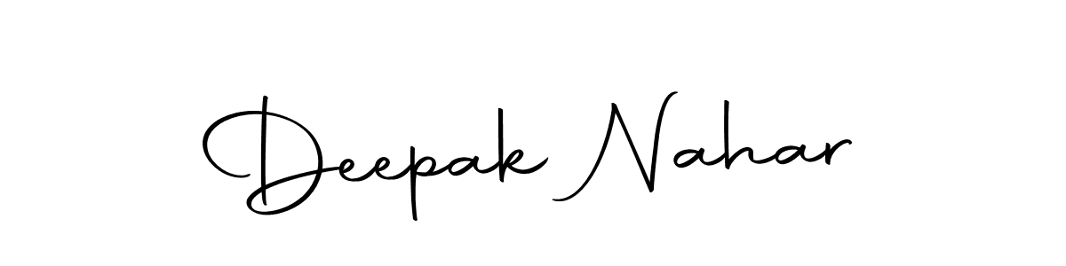 Make a beautiful signature design for name Deepak Nahar. With this signature (Autography-DOLnW) style, you can create a handwritten signature for free. Deepak Nahar signature style 10 images and pictures png
