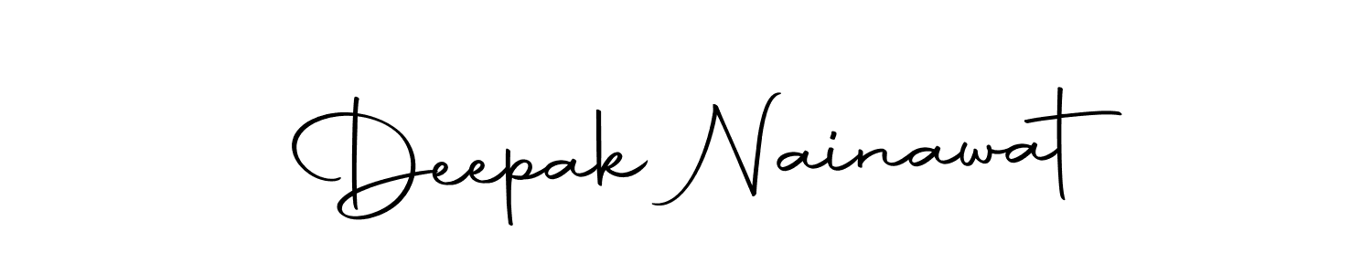 Make a short Deepak Nainawat signature style. Manage your documents anywhere anytime using Autography-DOLnW. Create and add eSignatures, submit forms, share and send files easily. Deepak Nainawat signature style 10 images and pictures png