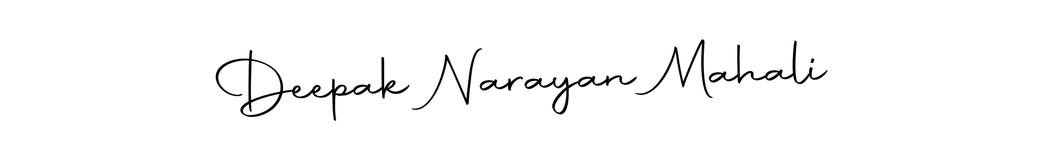 Also we have Deepak Narayan Mahali name is the best signature style. Create professional handwritten signature collection using Autography-DOLnW autograph style. Deepak Narayan Mahali signature style 10 images and pictures png