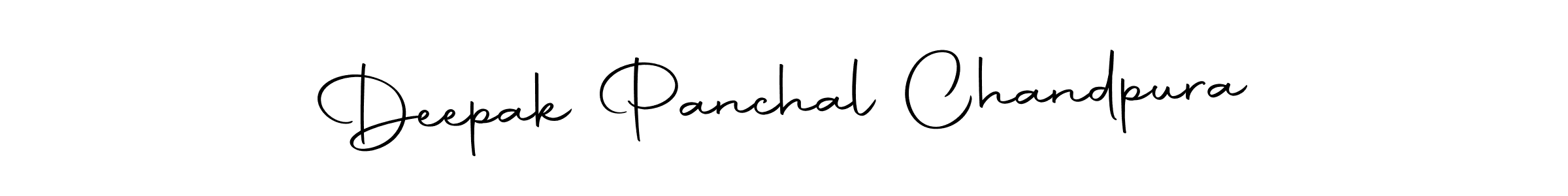 Here are the top 10 professional signature styles for the name Deepak Panchal Chandpura. These are the best autograph styles you can use for your name. Deepak Panchal Chandpura signature style 10 images and pictures png