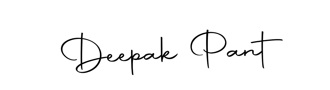 Create a beautiful signature design for name Deepak Pant. With this signature (Autography-DOLnW) fonts, you can make a handwritten signature for free. Deepak Pant signature style 10 images and pictures png