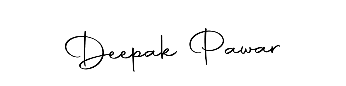 Design your own signature with our free online signature maker. With this signature software, you can create a handwritten (Autography-DOLnW) signature for name Deepak Pawar. Deepak Pawar signature style 10 images and pictures png