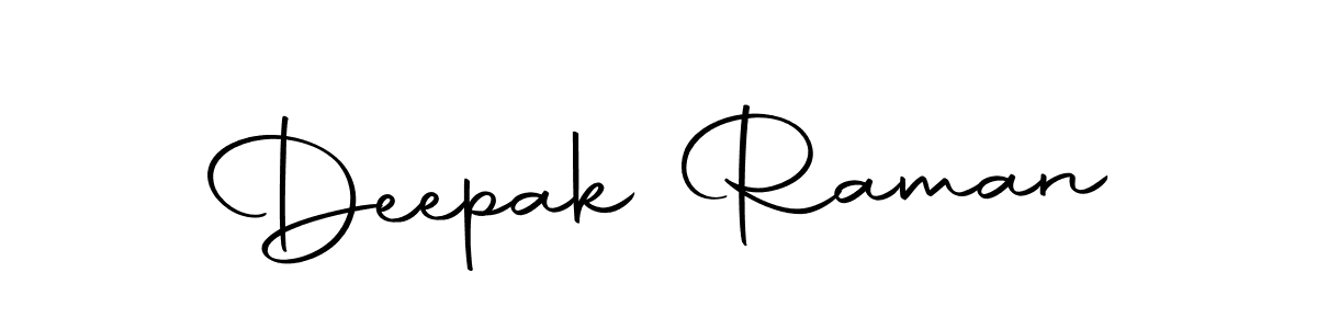 Deepak Raman stylish signature style. Best Handwritten Sign (Autography-DOLnW) for my name. Handwritten Signature Collection Ideas for my name Deepak Raman. Deepak Raman signature style 10 images and pictures png