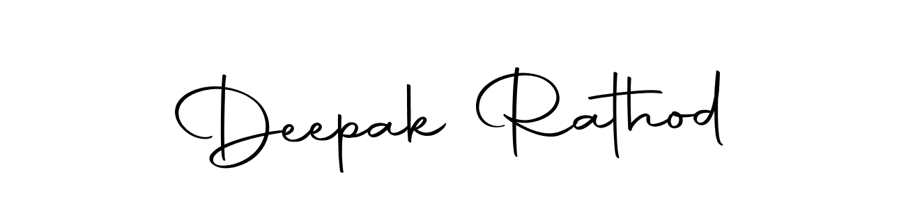 Create a beautiful signature design for name Deepak Rathod. With this signature (Autography-DOLnW) fonts, you can make a handwritten signature for free. Deepak Rathod signature style 10 images and pictures png