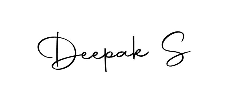 Similarly Autography-DOLnW is the best handwritten signature design. Signature creator online .You can use it as an online autograph creator for name Deepak S. Deepak S signature style 10 images and pictures png