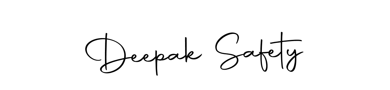 Design your own signature with our free online signature maker. With this signature software, you can create a handwritten (Autography-DOLnW) signature for name Deepak Safety. Deepak Safety signature style 10 images and pictures png