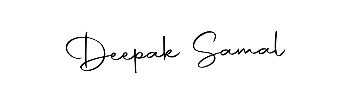 Use a signature maker to create a handwritten signature online. With this signature software, you can design (Autography-DOLnW) your own signature for name Deepak Samal. Deepak Samal signature style 10 images and pictures png