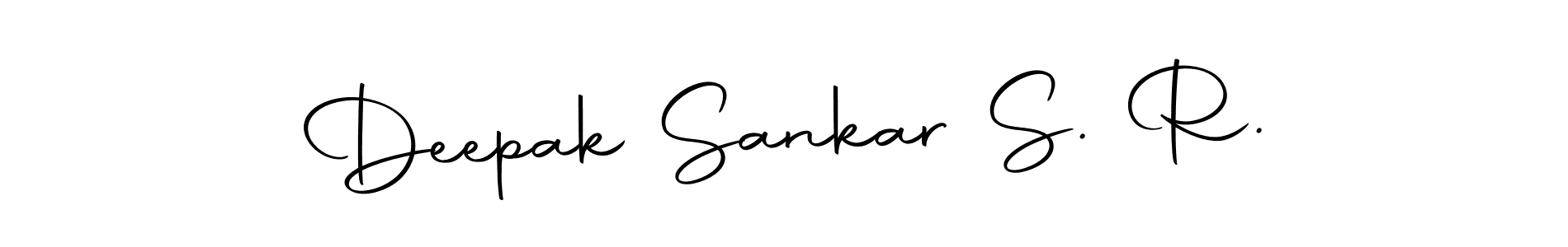 How to make Deepak Sankar S. R. name signature. Use Autography-DOLnW style for creating short signs online. This is the latest handwritten sign. Deepak Sankar S. R. signature style 10 images and pictures png