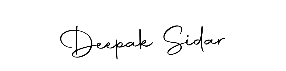 Similarly Autography-DOLnW is the best handwritten signature design. Signature creator online .You can use it as an online autograph creator for name Deepak Sidar. Deepak Sidar signature style 10 images and pictures png