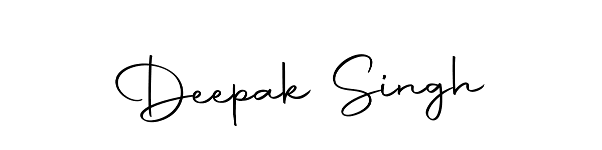 Design your own signature with our free online signature maker. With this signature software, you can create a handwritten (Autography-DOLnW) signature for name Deepak Singh. Deepak Singh signature style 10 images and pictures png
