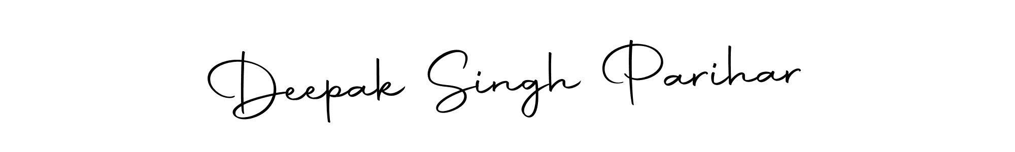 You can use this online signature creator to create a handwritten signature for the name Deepak Singh Parihar. This is the best online autograph maker. Deepak Singh Parihar signature style 10 images and pictures png