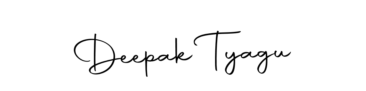 Create a beautiful signature design for name Deepak Tyagu. With this signature (Autography-DOLnW) fonts, you can make a handwritten signature for free. Deepak Tyagu signature style 10 images and pictures png