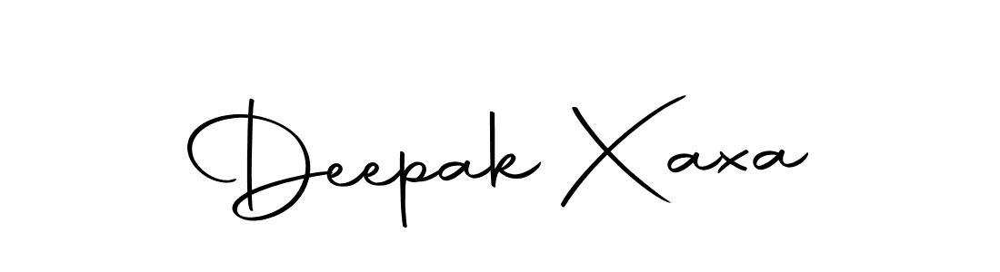 How to make Deepak Xaxa name signature. Use Autography-DOLnW style for creating short signs online. This is the latest handwritten sign. Deepak Xaxa signature style 10 images and pictures png