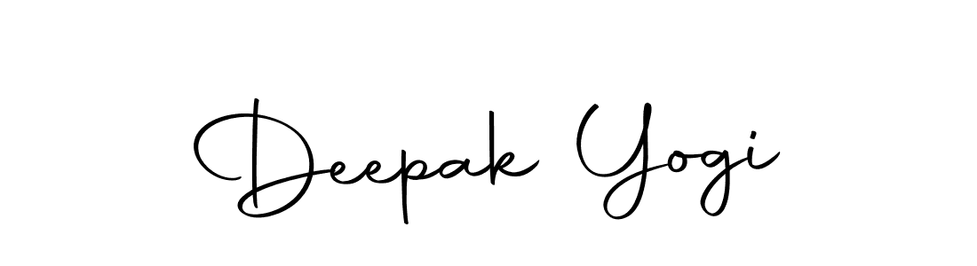 Use a signature maker to create a handwritten signature online. With this signature software, you can design (Autography-DOLnW) your own signature for name Deepak Yogi. Deepak Yogi signature style 10 images and pictures png