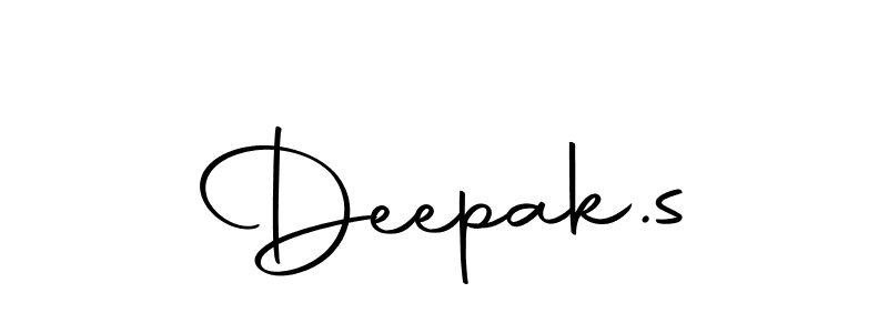 Use a signature maker to create a handwritten signature online. With this signature software, you can design (Autography-DOLnW) your own signature for name Deepak.s. Deepak.s signature style 10 images and pictures png