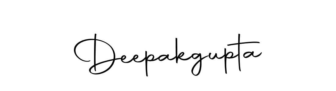 Create a beautiful signature design for name Deepakgupta. With this signature (Autography-DOLnW) fonts, you can make a handwritten signature for free. Deepakgupta signature style 10 images and pictures png