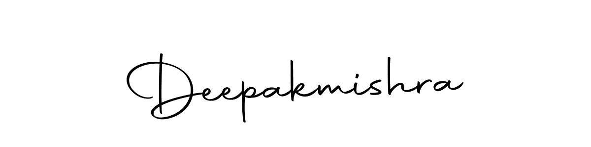 Design your own signature with our free online signature maker. With this signature software, you can create a handwritten (Autography-DOLnW) signature for name Deepakmishra. Deepakmishra signature style 10 images and pictures png