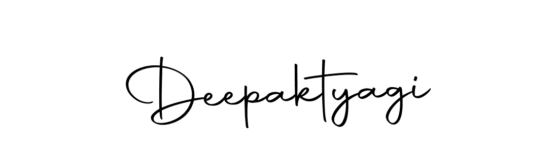 Use a signature maker to create a handwritten signature online. With this signature software, you can design (Autography-DOLnW) your own signature for name Deepaktyagi. Deepaktyagi signature style 10 images and pictures png