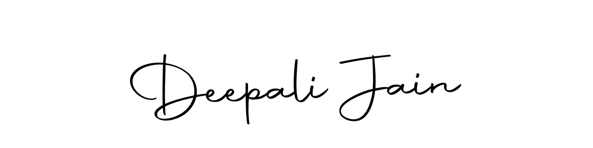 Create a beautiful signature design for name Deepali Jain. With this signature (Autography-DOLnW) fonts, you can make a handwritten signature for free. Deepali Jain signature style 10 images and pictures png