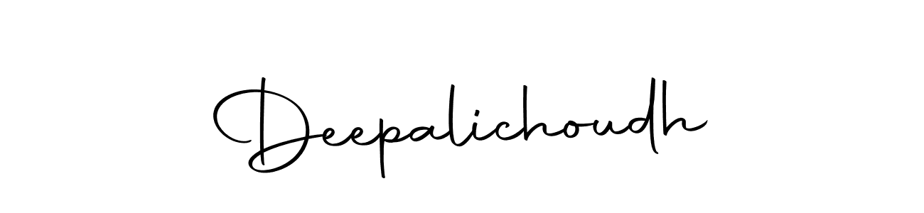 Deepalichoudh stylish signature style. Best Handwritten Sign (Autography-DOLnW) for my name. Handwritten Signature Collection Ideas for my name Deepalichoudh. Deepalichoudh signature style 10 images and pictures png