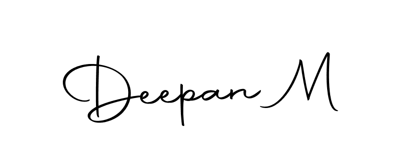 if you are searching for the best signature style for your name Deepan M. so please give up your signature search. here we have designed multiple signature styles  using Autography-DOLnW. Deepan M signature style 10 images and pictures png