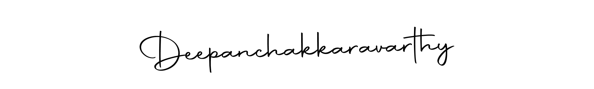 How to make Deepanchakkaravarthy name signature. Use Autography-DOLnW style for creating short signs online. This is the latest handwritten sign. Deepanchakkaravarthy signature style 10 images and pictures png