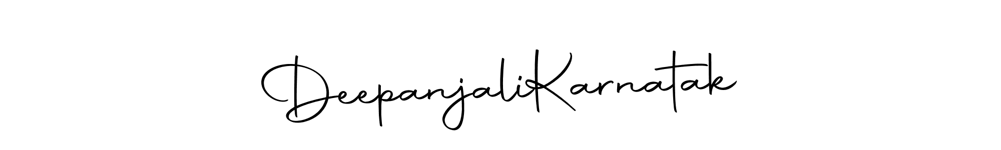 Check out images of Autograph of Deepanjali  Karnatak name. Actor Deepanjali  Karnatak Signature Style. Autography-DOLnW is a professional sign style online. Deepanjali  Karnatak signature style 10 images and pictures png