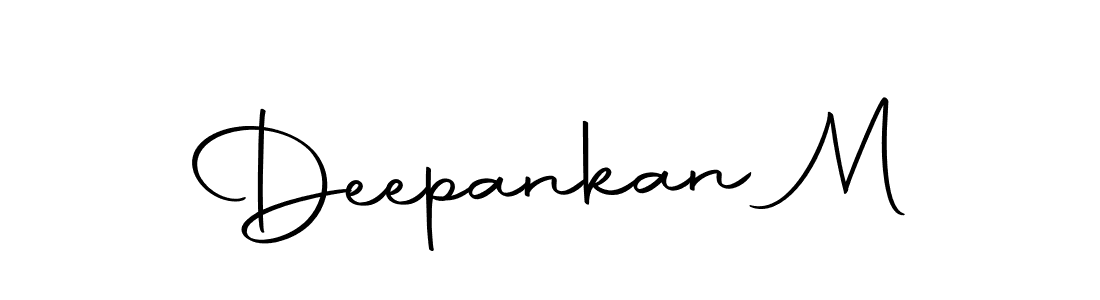 Here are the top 10 professional signature styles for the name Deepankan M. These are the best autograph styles you can use for your name. Deepankan M signature style 10 images and pictures png