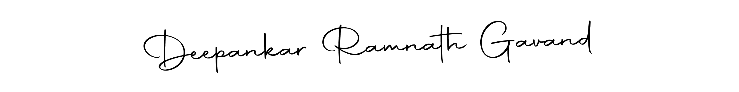 Autography-DOLnW is a professional signature style that is perfect for those who want to add a touch of class to their signature. It is also a great choice for those who want to make their signature more unique. Get Deepankar Ramnath Gavand name to fancy signature for free. Deepankar Ramnath Gavand signature style 10 images and pictures png