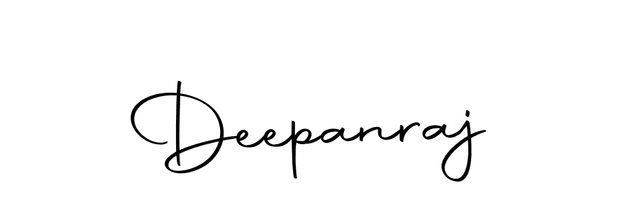 Make a beautiful signature design for name Deepanraj. With this signature (Autography-DOLnW) style, you can create a handwritten signature for free. Deepanraj signature style 10 images and pictures png