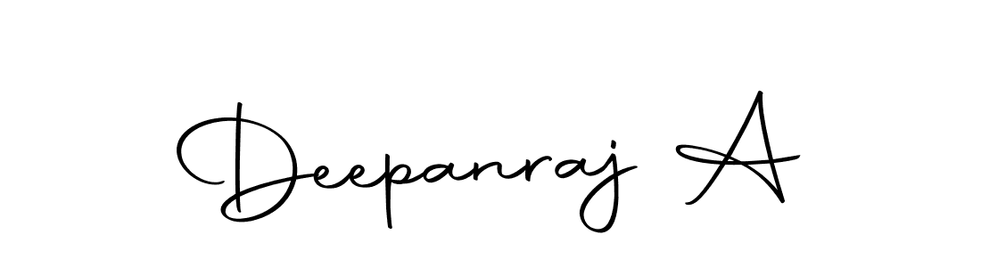 Deepanraj A stylish signature style. Best Handwritten Sign (Autography-DOLnW) for my name. Handwritten Signature Collection Ideas for my name Deepanraj A. Deepanraj A signature style 10 images and pictures png