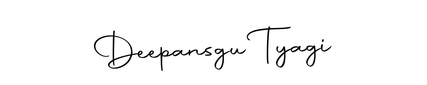 How to make Deepansgu Tyagi signature? Autography-DOLnW is a professional autograph style. Create handwritten signature for Deepansgu Tyagi name. Deepansgu Tyagi signature style 10 images and pictures png