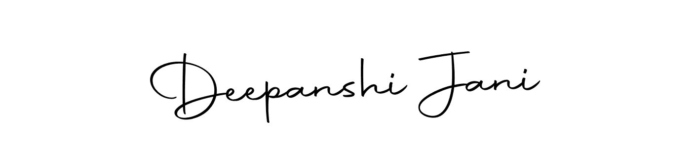 It looks lik you need a new signature style for name Deepanshi Jani. Design unique handwritten (Autography-DOLnW) signature with our free signature maker in just a few clicks. Deepanshi Jani signature style 10 images and pictures png