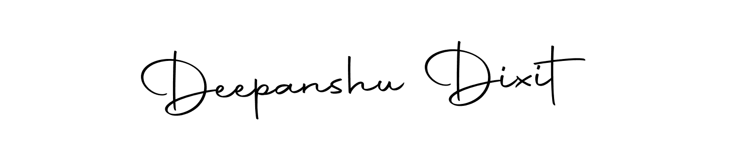 Design your own signature with our free online signature maker. With this signature software, you can create a handwritten (Autography-DOLnW) signature for name Deepanshu Dixit. Deepanshu Dixit signature style 10 images and pictures png