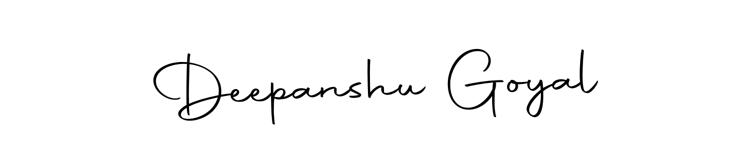 Deepanshu Goyal stylish signature style. Best Handwritten Sign (Autography-DOLnW) for my name. Handwritten Signature Collection Ideas for my name Deepanshu Goyal. Deepanshu Goyal signature style 10 images and pictures png