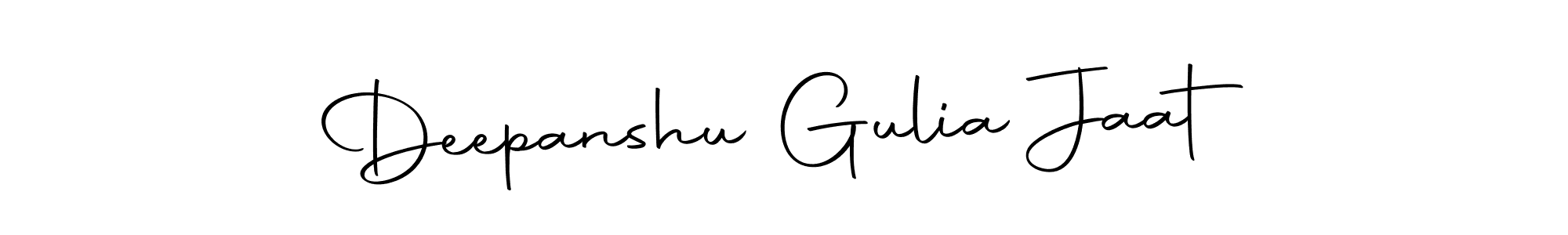 Use a signature maker to create a handwritten signature online. With this signature software, you can design (Autography-DOLnW) your own signature for name Deepanshu Gulia Jaat. Deepanshu Gulia Jaat signature style 10 images and pictures png