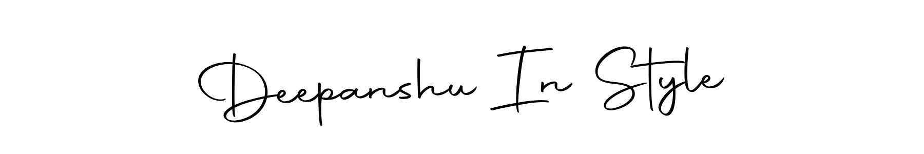 How to make Deepanshu In Style signature? Autography-DOLnW is a professional autograph style. Create handwritten signature for Deepanshu In Style name. Deepanshu In Style signature style 10 images and pictures png