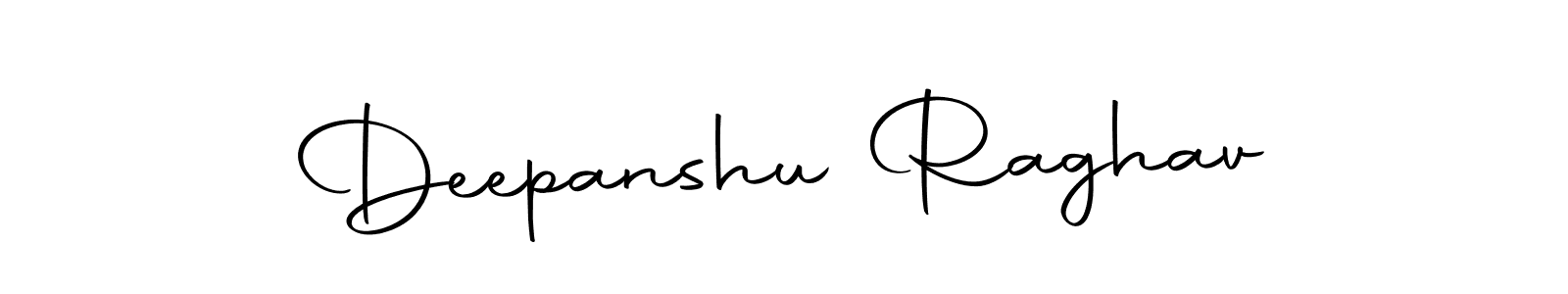 How to make Deepanshu Raghav signature? Autography-DOLnW is a professional autograph style. Create handwritten signature for Deepanshu Raghav name. Deepanshu Raghav signature style 10 images and pictures png