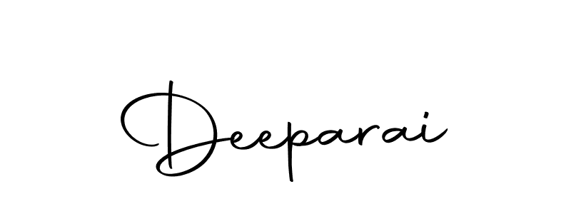 Create a beautiful signature design for name Deeparai. With this signature (Autography-DOLnW) fonts, you can make a handwritten signature for free. Deeparai signature style 10 images and pictures png